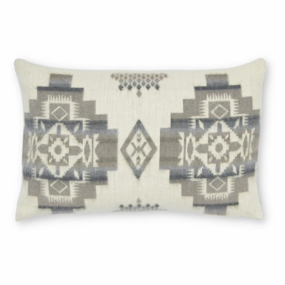 Artisan-Woven Lumbar Andes Cloud Pillowcase