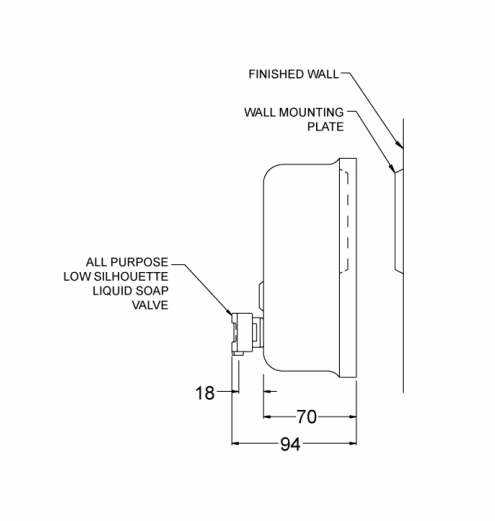 Asi JD Macdonald Soap Dispenser