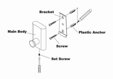 Asi JD Macdonald Soap Dispenser Wall Mount