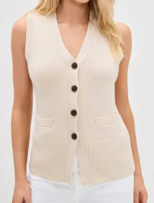 Audra Cardigan Sweater In Soft Dove