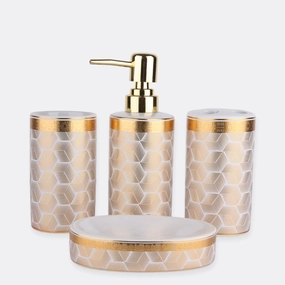 Aureate Bath Set Shower Curtain,Waterproof Curtain