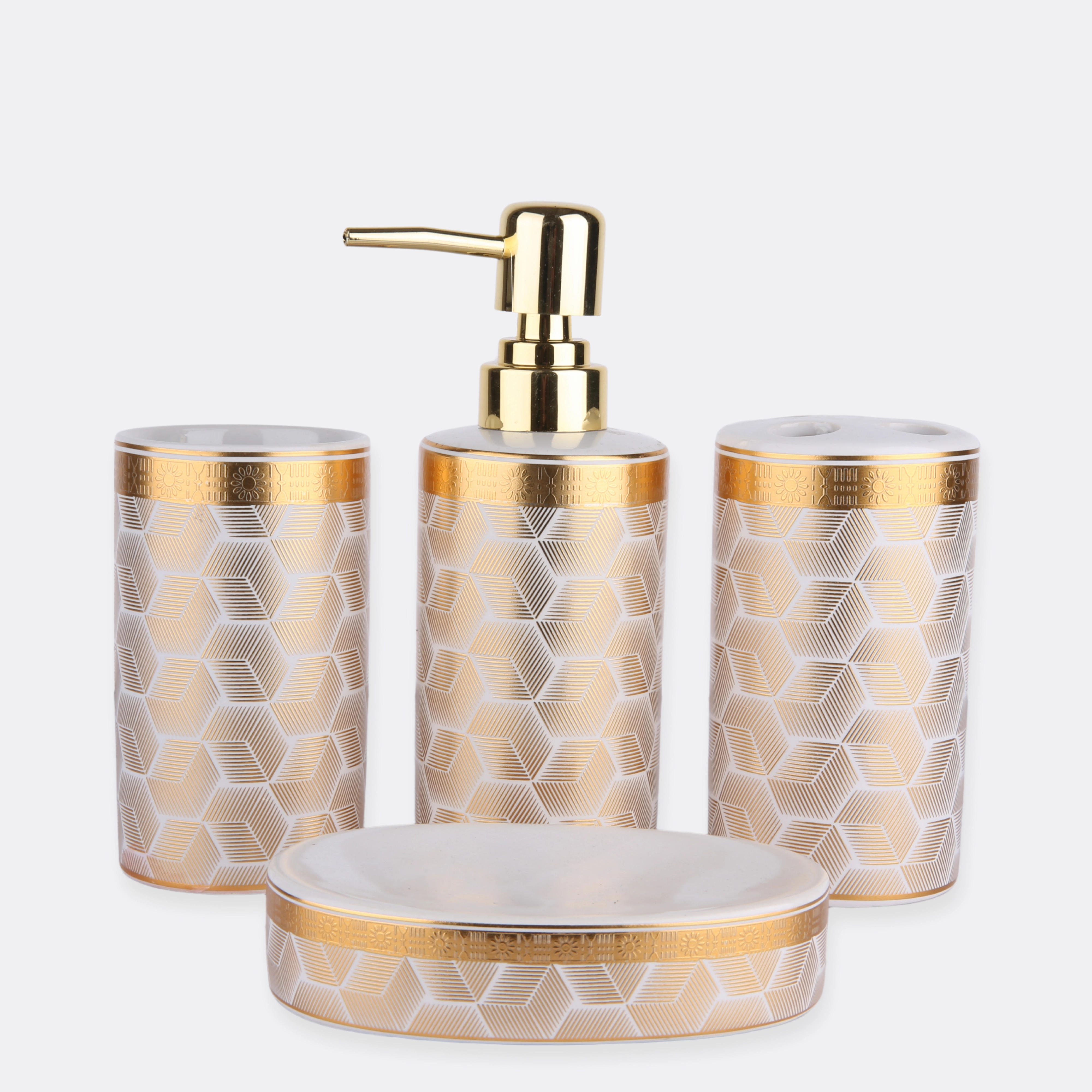 Aureate Bath Set Shower Curtain,Waterproof Curtain