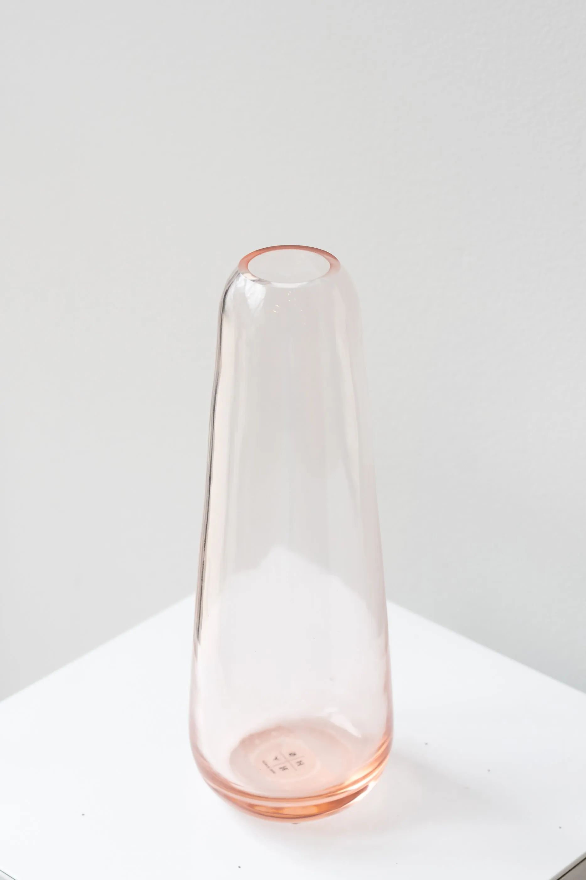 Aurora Slim Drop Vase Blush