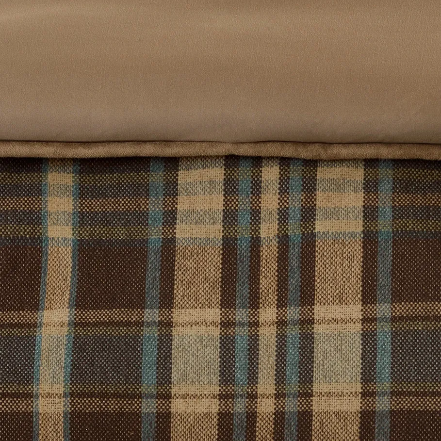 Austin Plaid Lodge Bedding Set