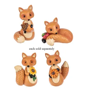 Autumn Joy Fox Token Charm Decorative Mirror,Home Decor Mirror