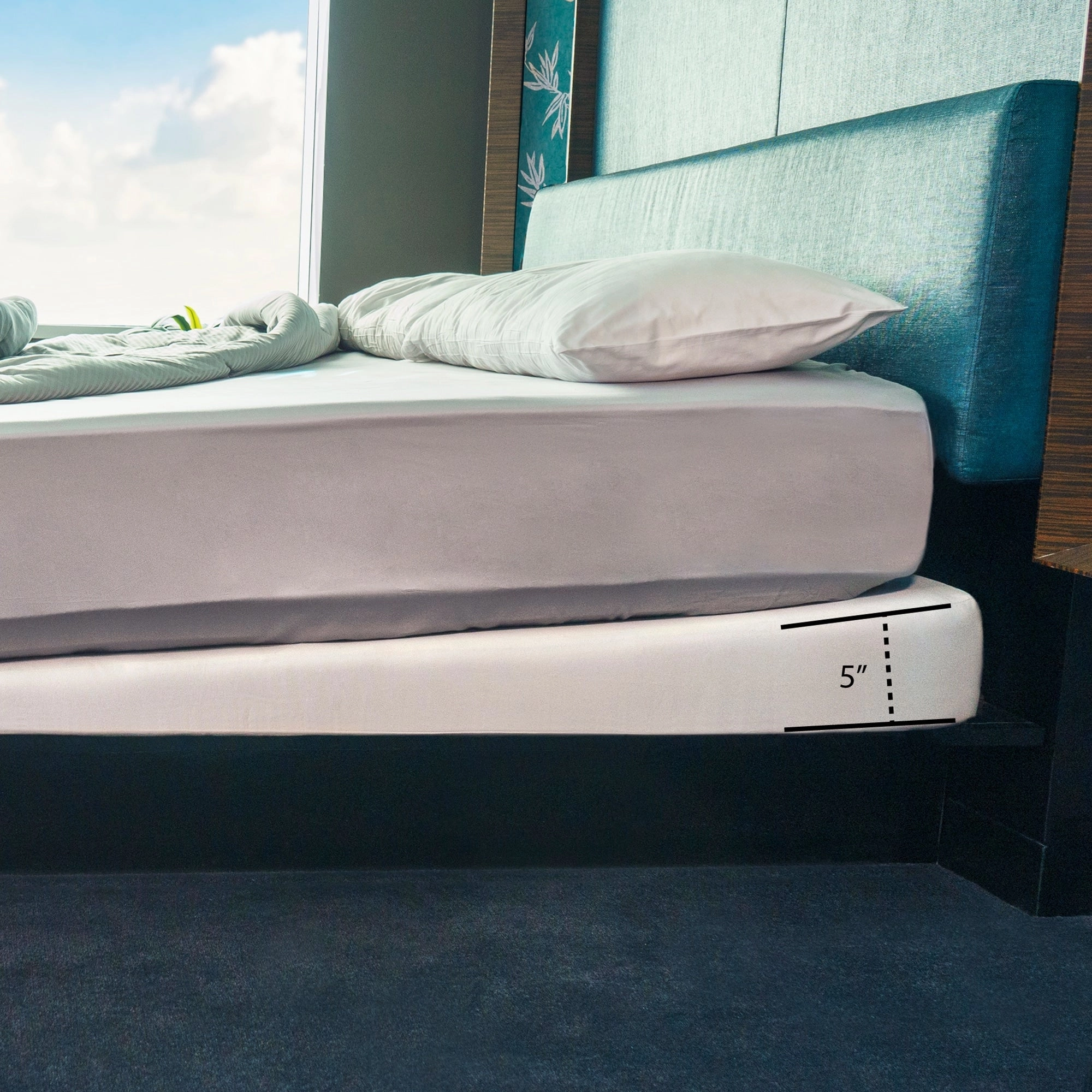 Avana Mattress Elevator - 5" Incline Foam Support Wedge