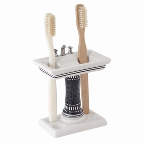 Avanti Bath Icons Toothbrush Holder - Multicolor Toothbrush Holder,Bathroom Organizer