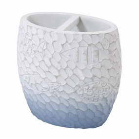 Avanti Blue Fin Bay Toothbrush Holder Toothbrush Holder,Bathroom Organizer