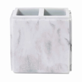 Avanti Linens Catania Toothbrush Holder - Gray - Toothbrush Holder Toothbrush Holder,Bathroom Organizer