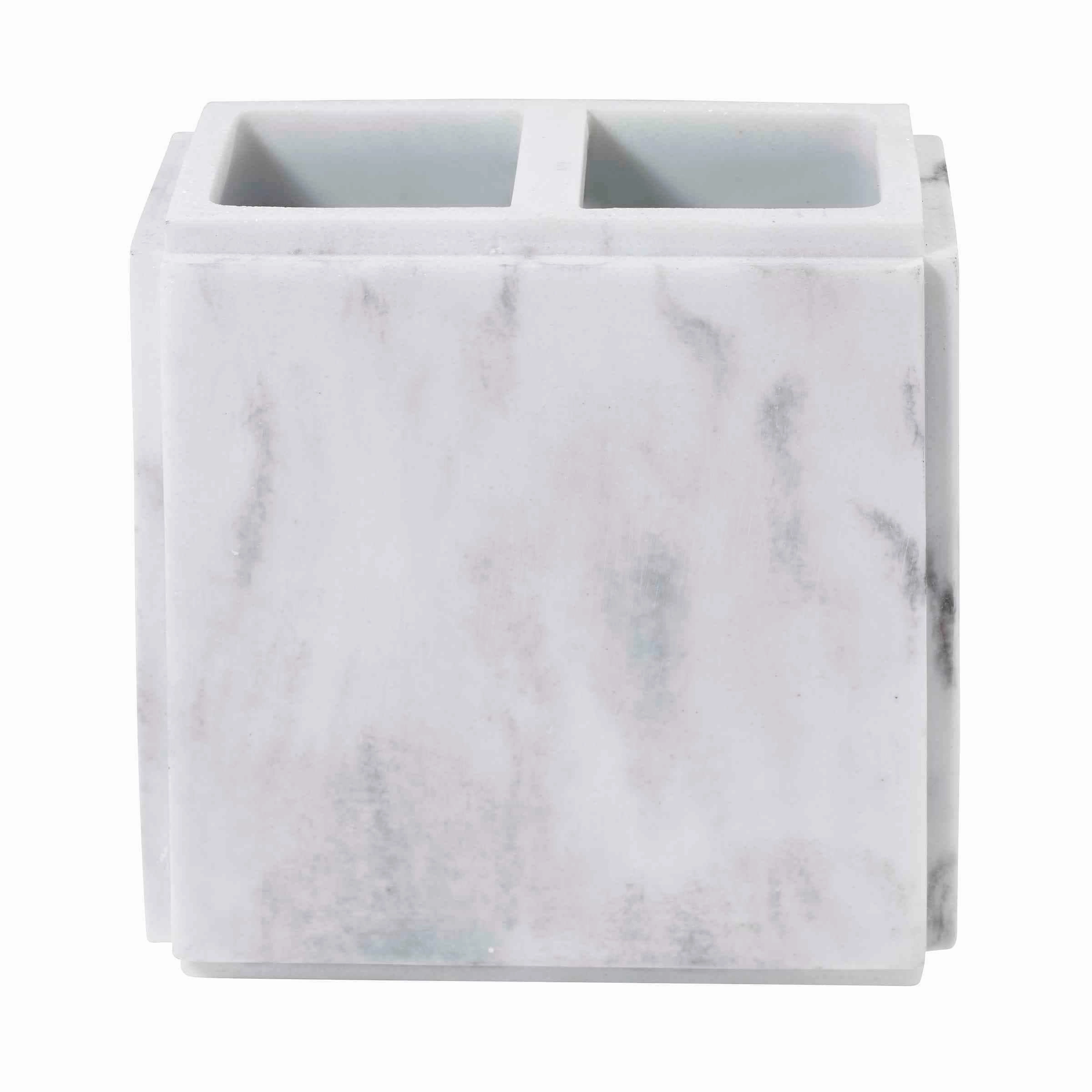 Avanti Linens Catania Toothbrush Holder - Gray - Toothbrush Holder Toothbrush Holder,Bathroom Organizer