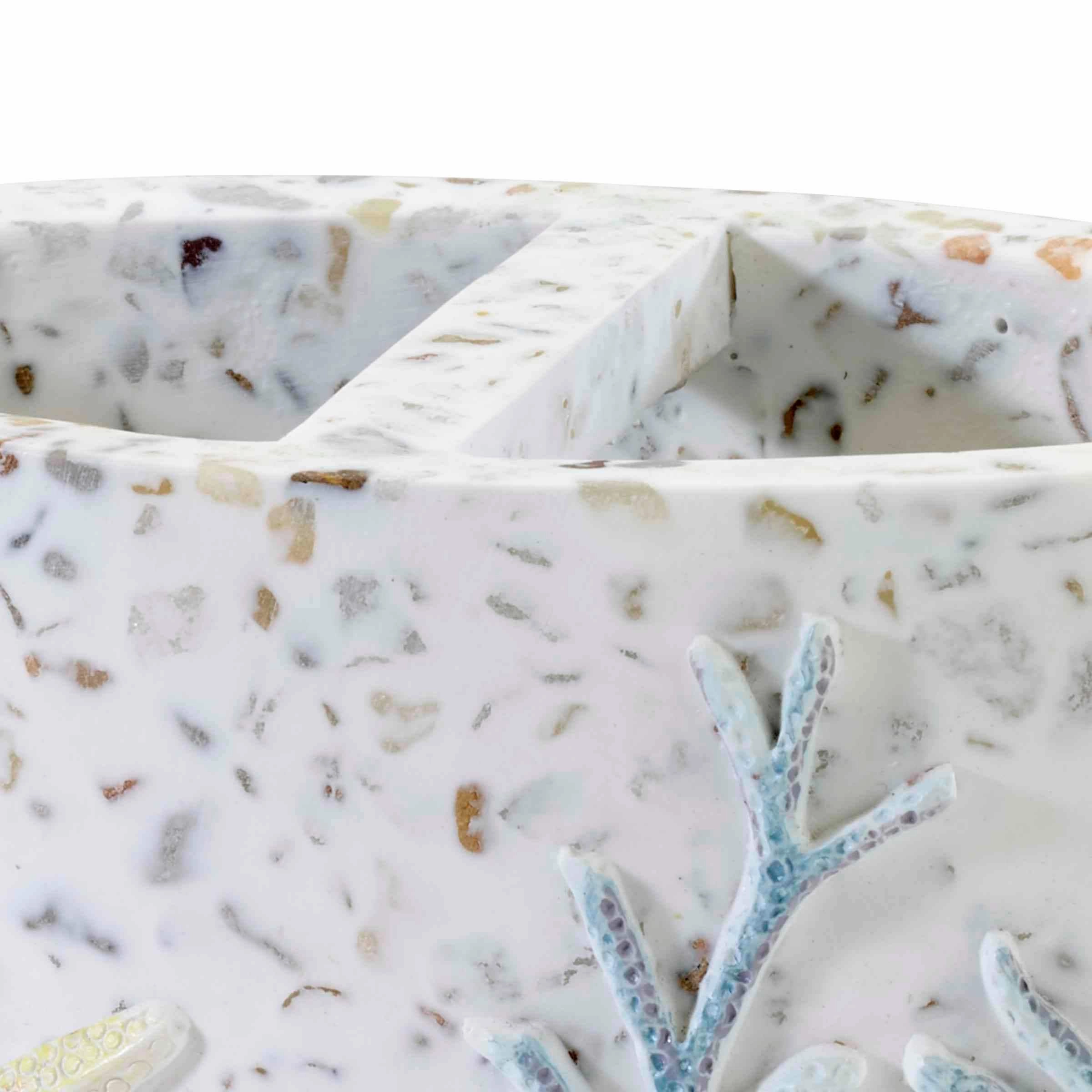 Avanti Linens Coastal Terrazzo Toothbrush Holder - Multicolor - Toothbrush Holder