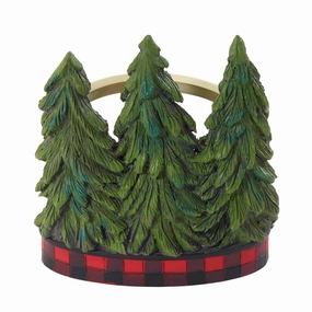 Avanti Linens Snowmen Gathering Toothbrush Holder - Green - Toothbrush Holder Toothbrush Holder,Bathroom Organizer