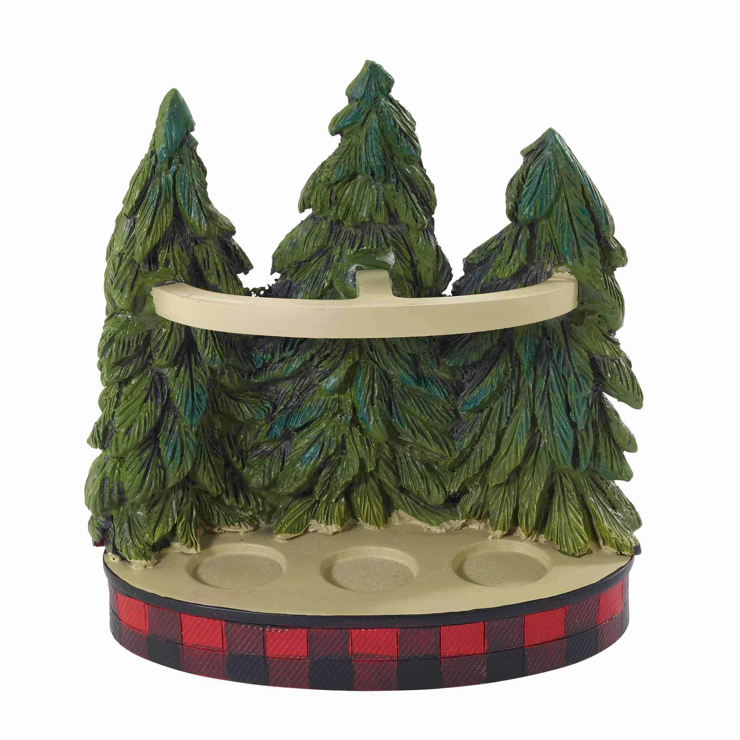 Avanti Linens Snowmen Gathering Toothbrush Holder - Green - Toothbrush Holder
