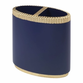 Avanti Riviera Toothbrush Holder - Navy Toothbrush Holder,Bathroom Organizer