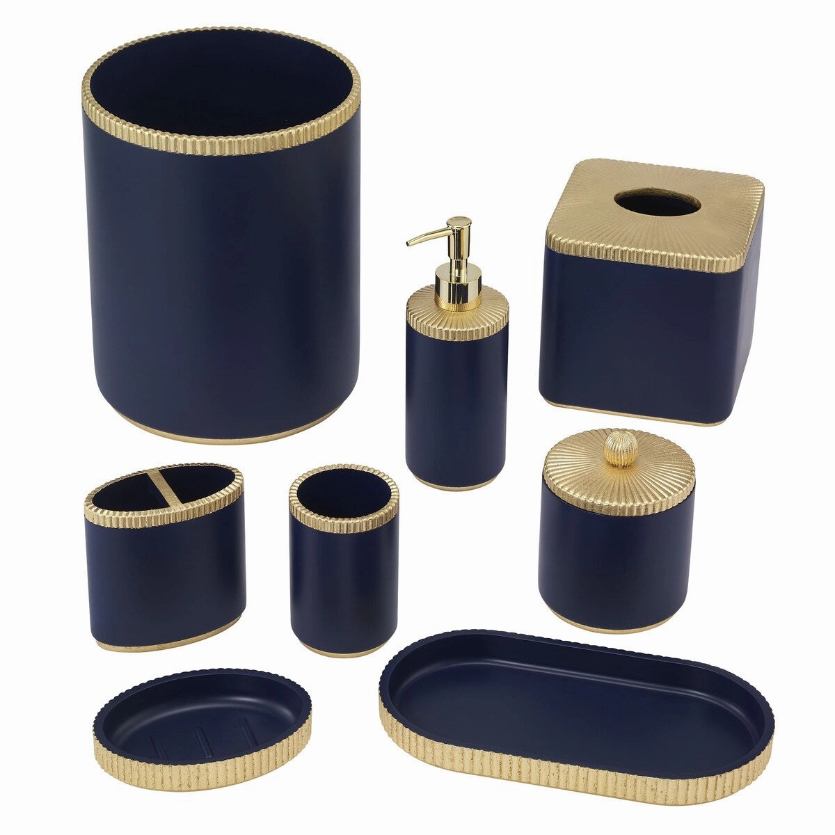 Avanti Riviera Toothbrush Holder - Navy