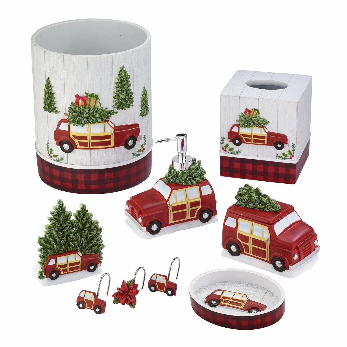 Avanti Woody Wagon Toothbrush Holder - Multicolor