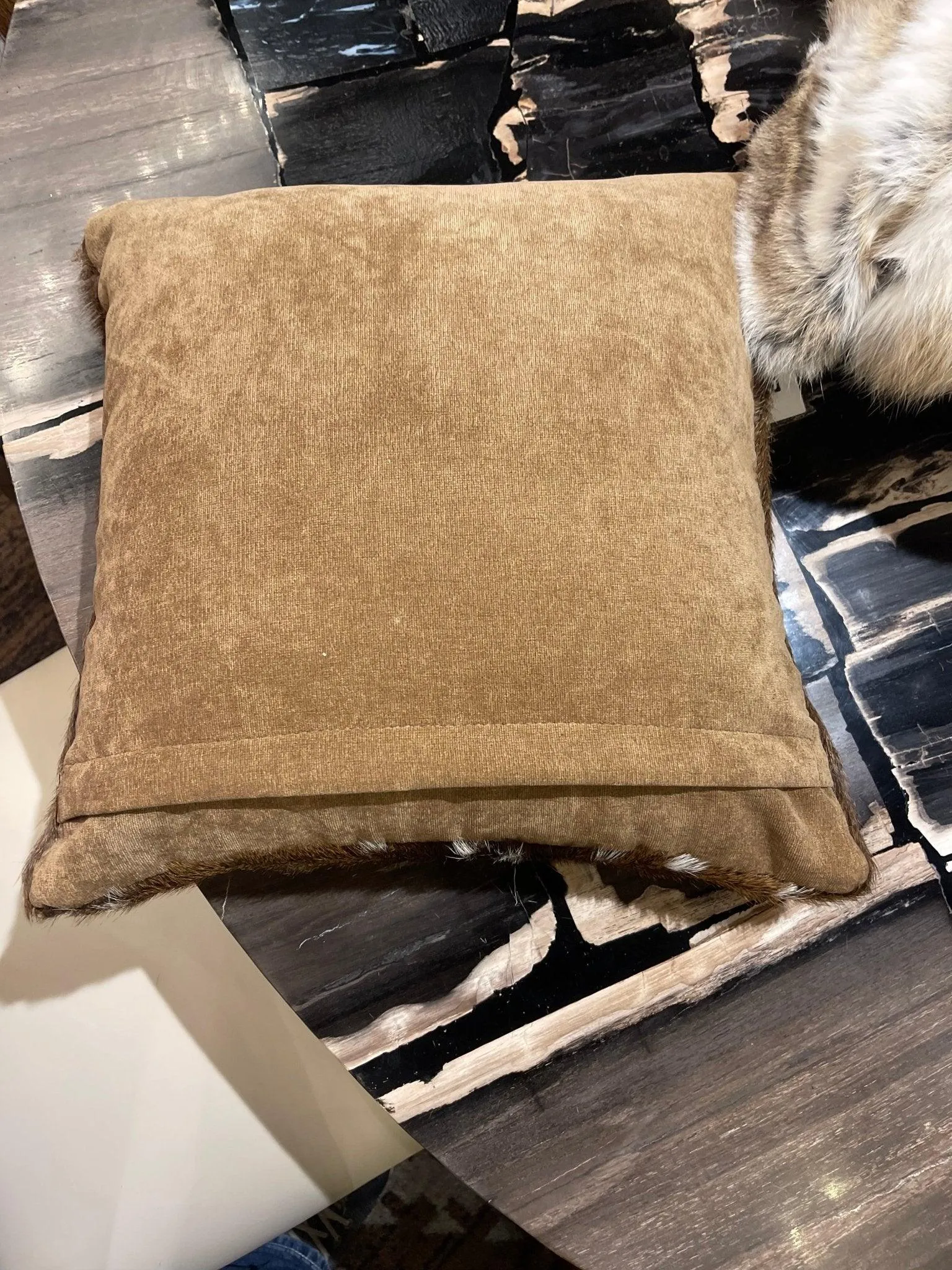 Axis Deer Hide Accent Pillow