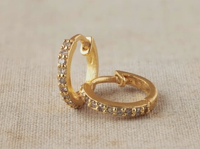 Ayla Huggie Earrings Jewelry,fashion costume jewelry