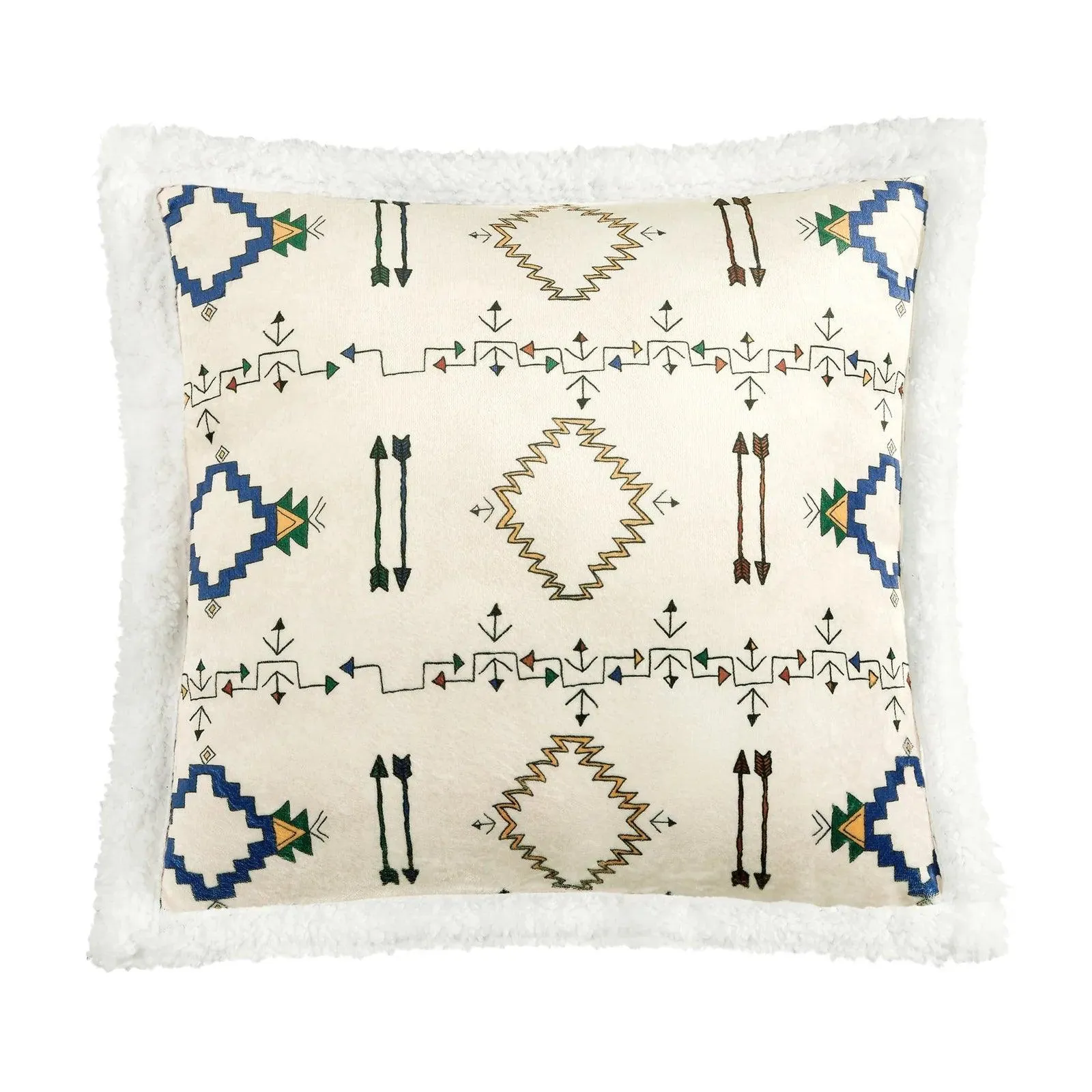 Aztec Arrow Campfire Sherpa Throw