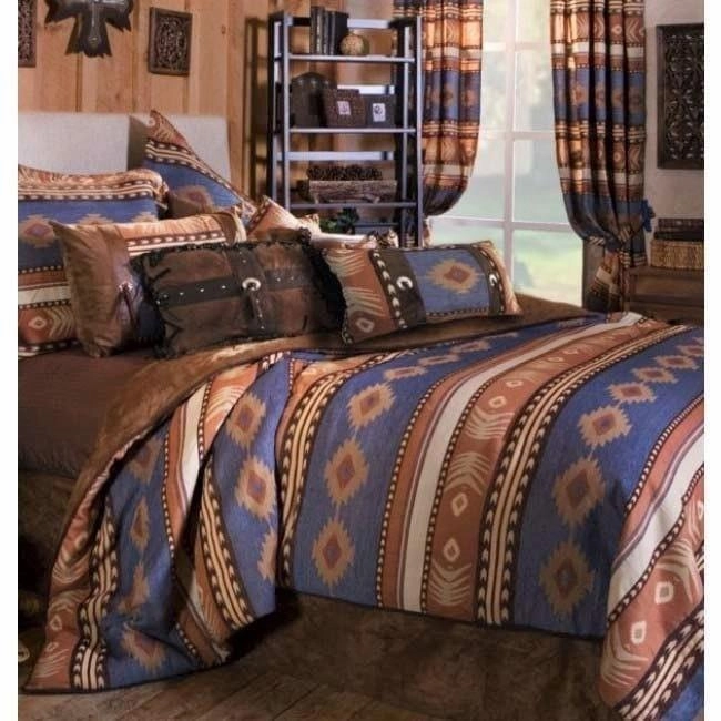 Badlands Blue Southwest Euro Sham