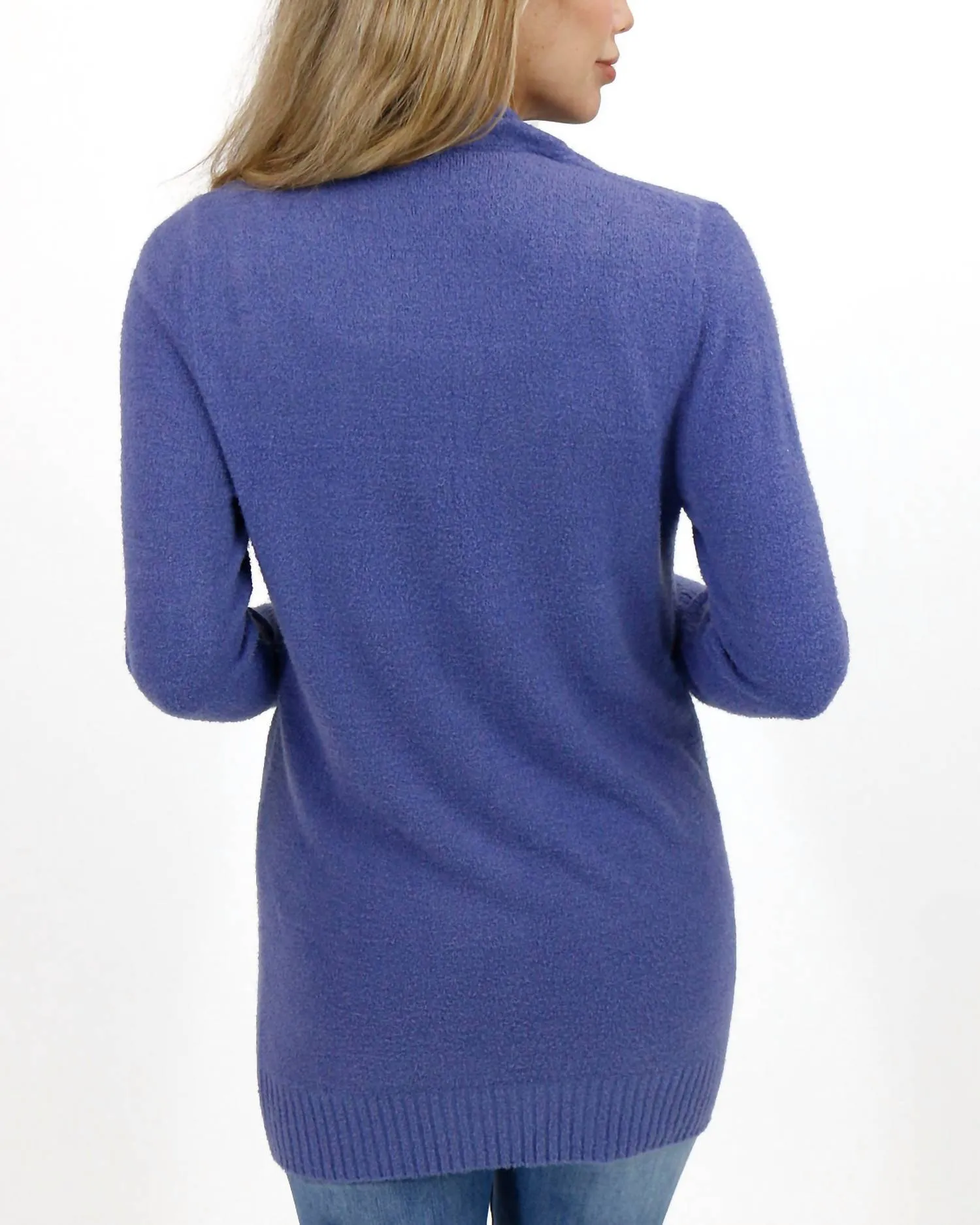 Bamb Wrap Robe In Periwinkle
