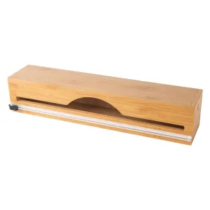 Bamboo Food Wrap Dispenser Single Figurines,Decorative Ornaments