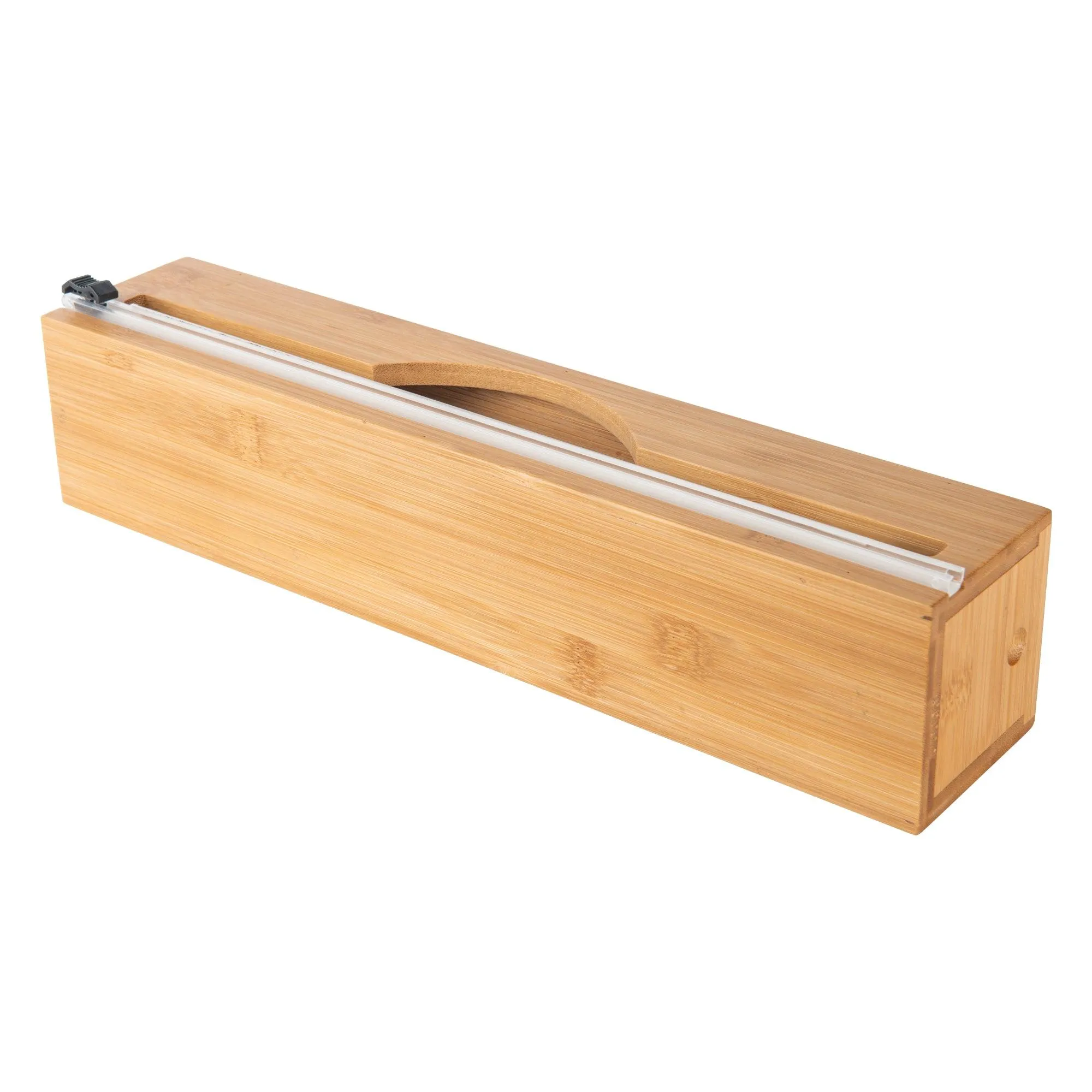 Bamboo Food Wrap Dispenser Single