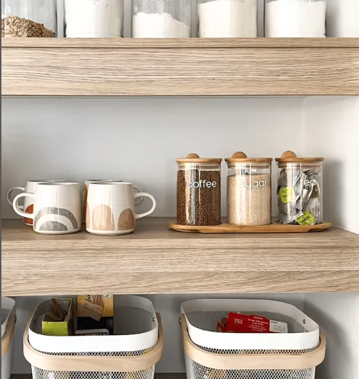 Bamboo Glass Trio Set Round - 500ml