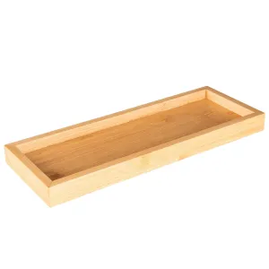 Bamboo Rectangle Tray Figurines,Decorative Ornaments