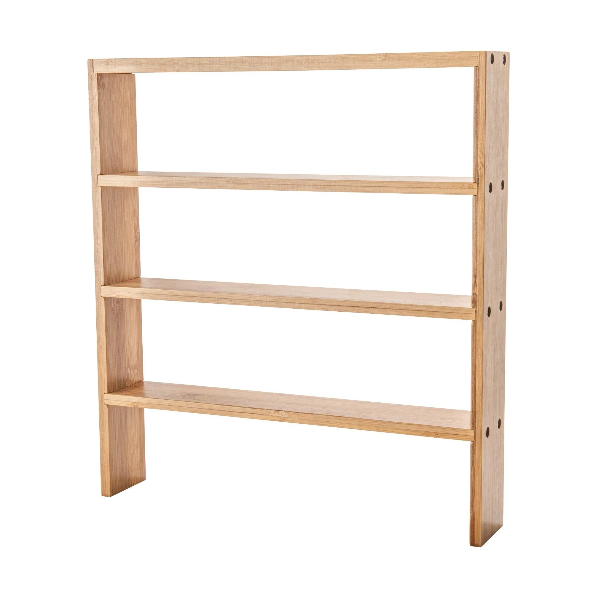 Bamboo Standing 4-Tier Shelf Figurines,Decorative Ornaments