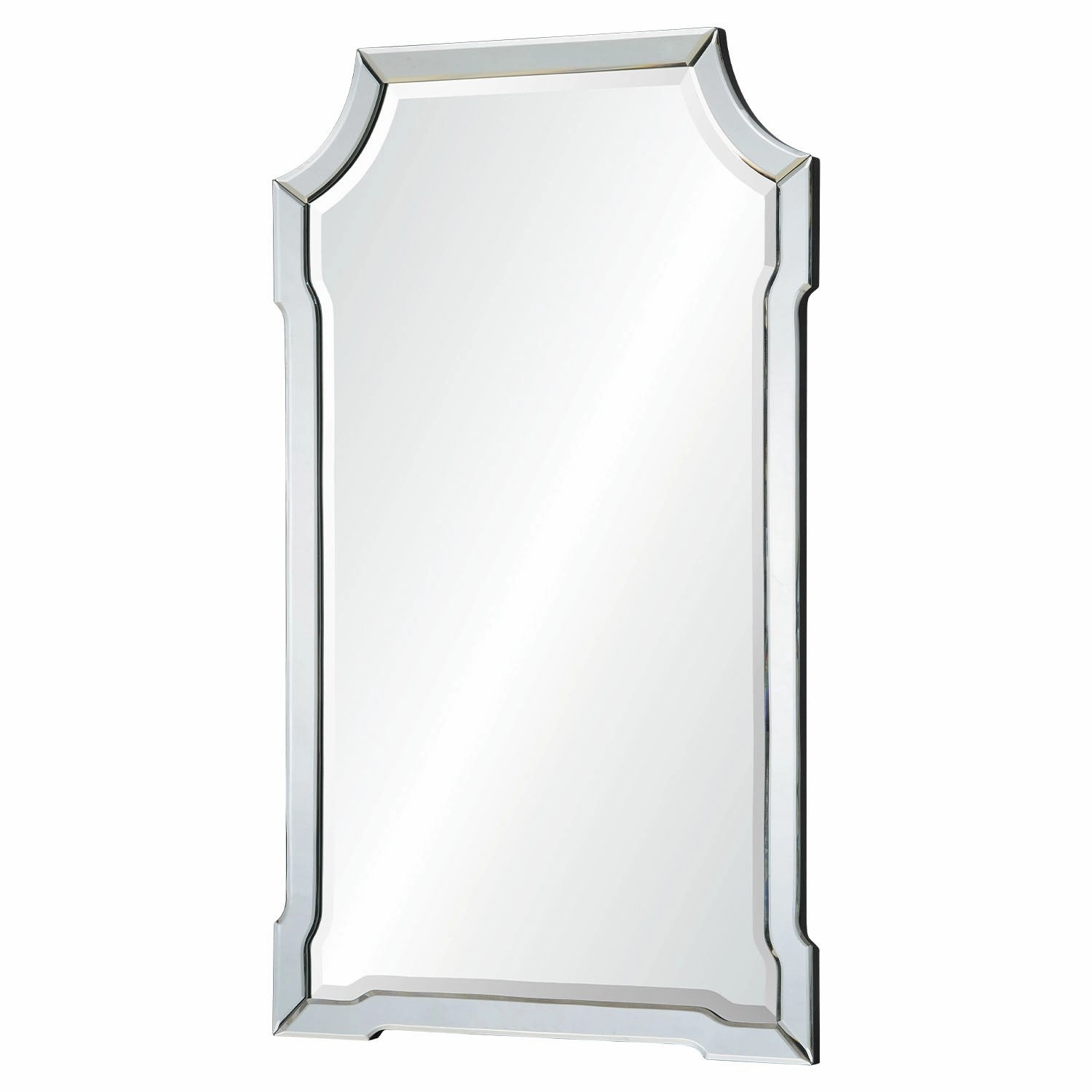 Barclay Butera Round Beveled Mirror Framed Wall Mirror