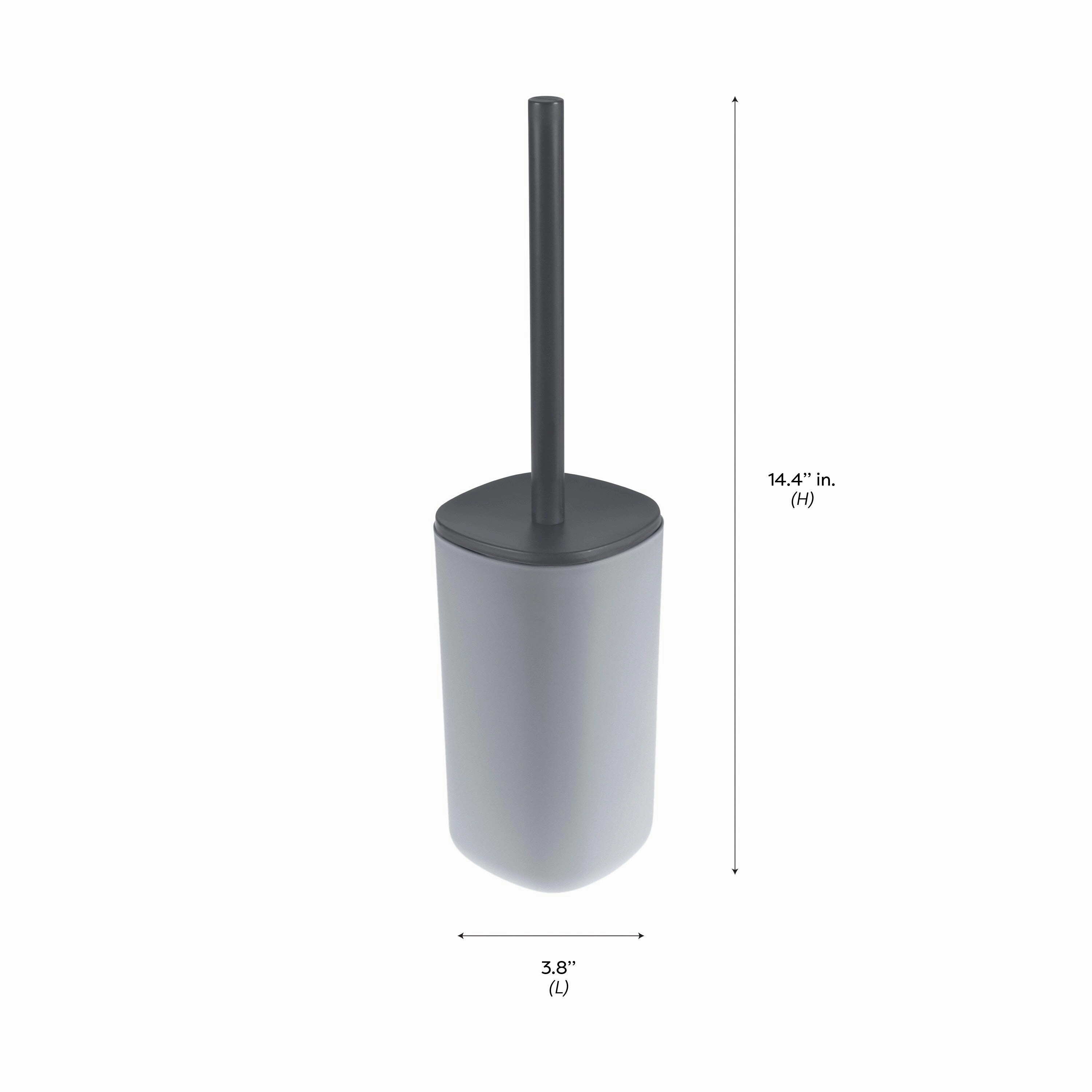 Bath Bliss 2 Pack 2 Tone Toilet Brush & Holder