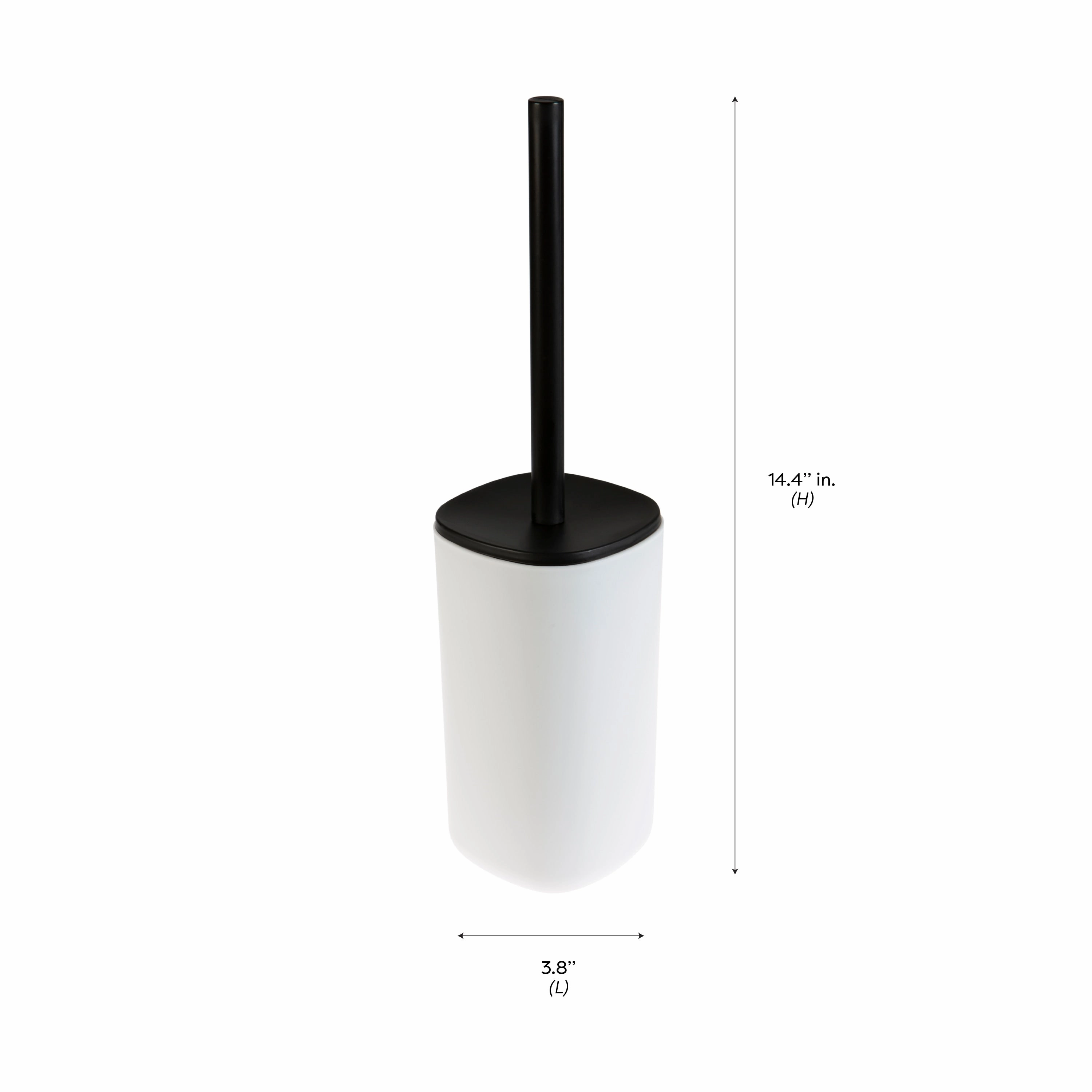 Bath Bliss 2 Pack 2 Tone Toilet Brush & Holder