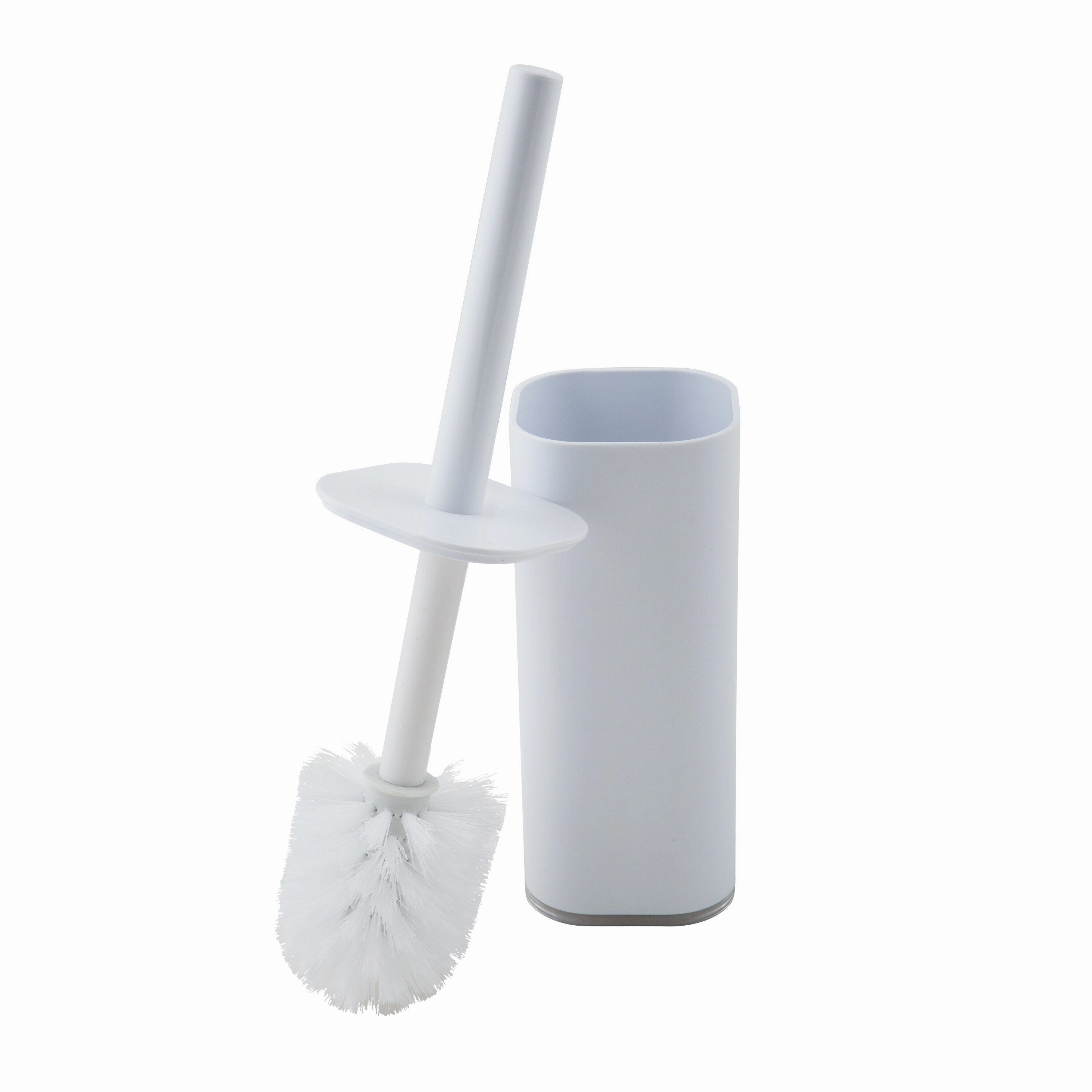 Bath Bliss 2 Pack Acrylic Square Toilet Brush Set