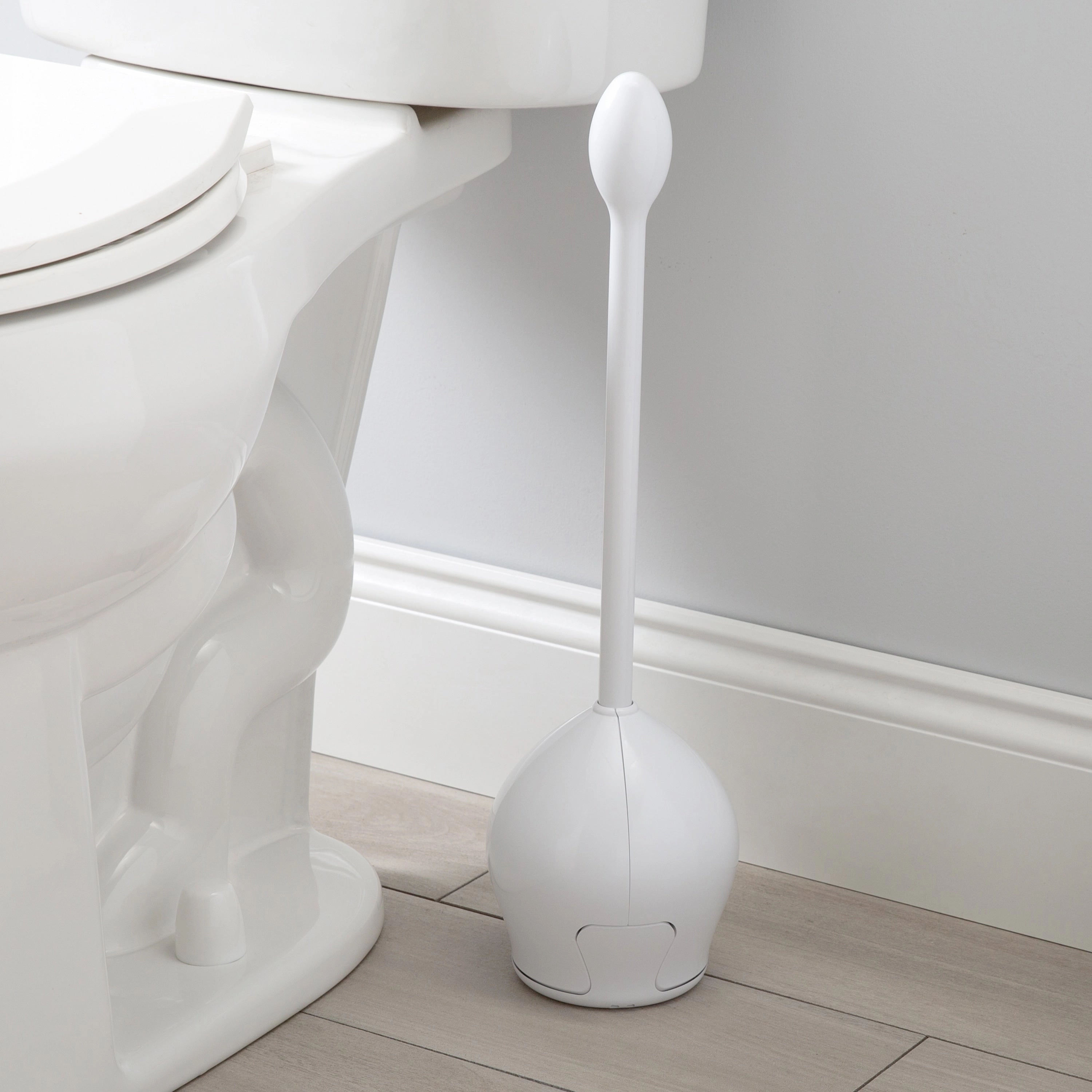 Bath Bliss 2 Pack Firm Grip Tulip Toilet Bowl Brush