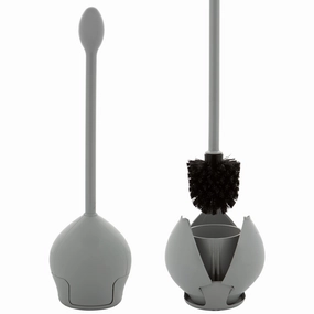 Bath Bliss 2 Pack Firm Grip Tulip Toilet Bowl Brush Toilet Brush,Bathroom Cleaner