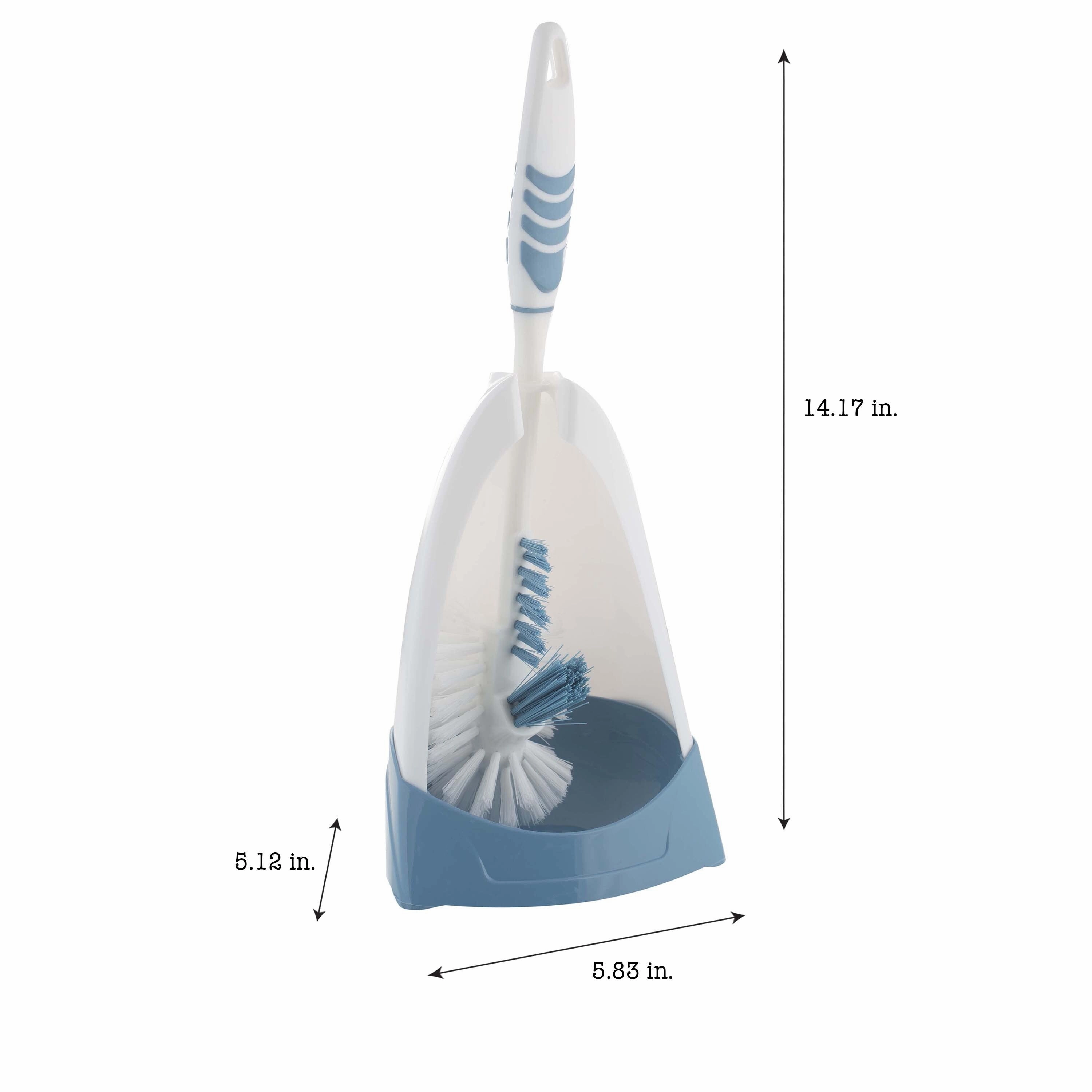Bath Bliss 2 Pack Toilet Brush with Rim Scrubber - Set