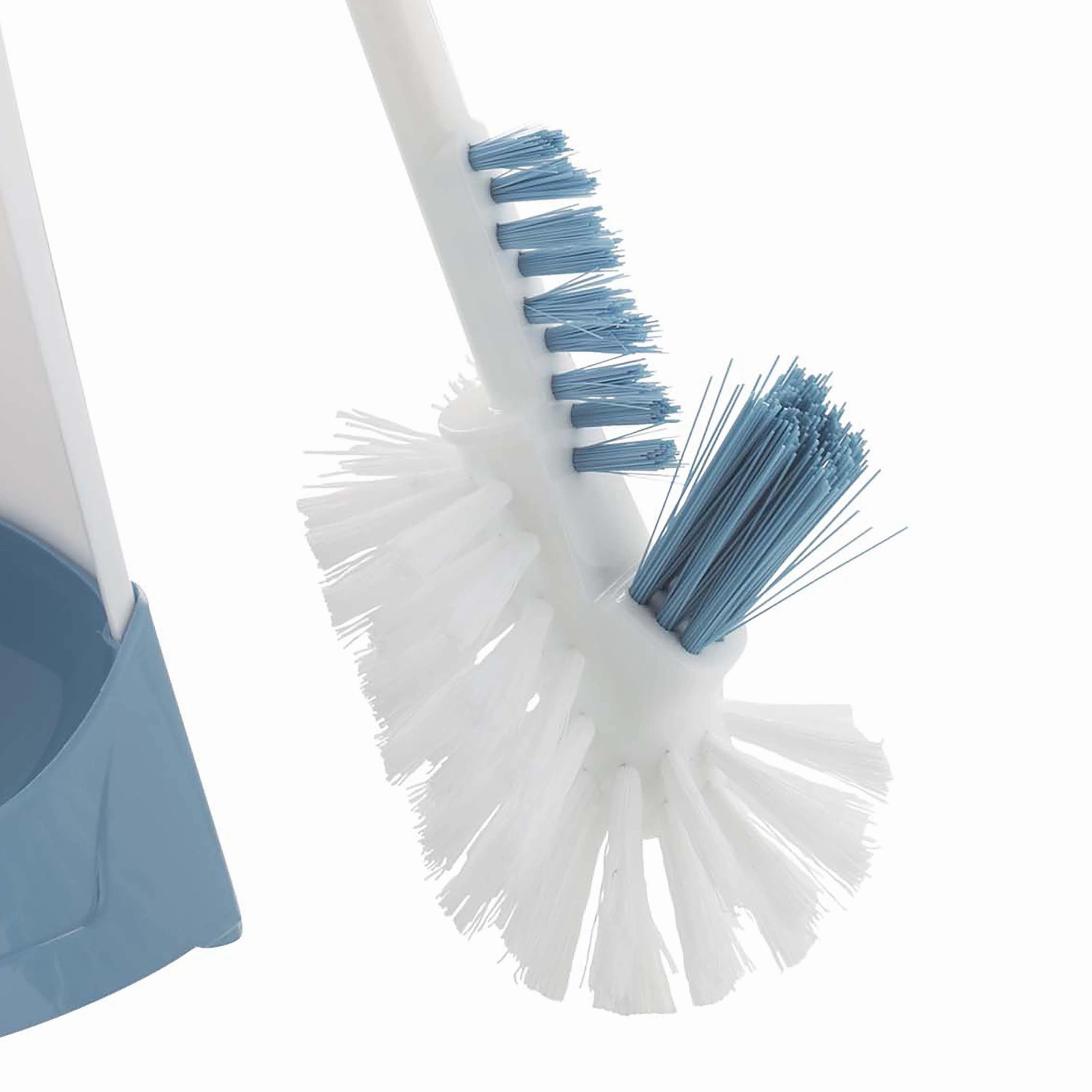 Bath Bliss 2 Pack Toilet Brush with Rim Scrubber - Set