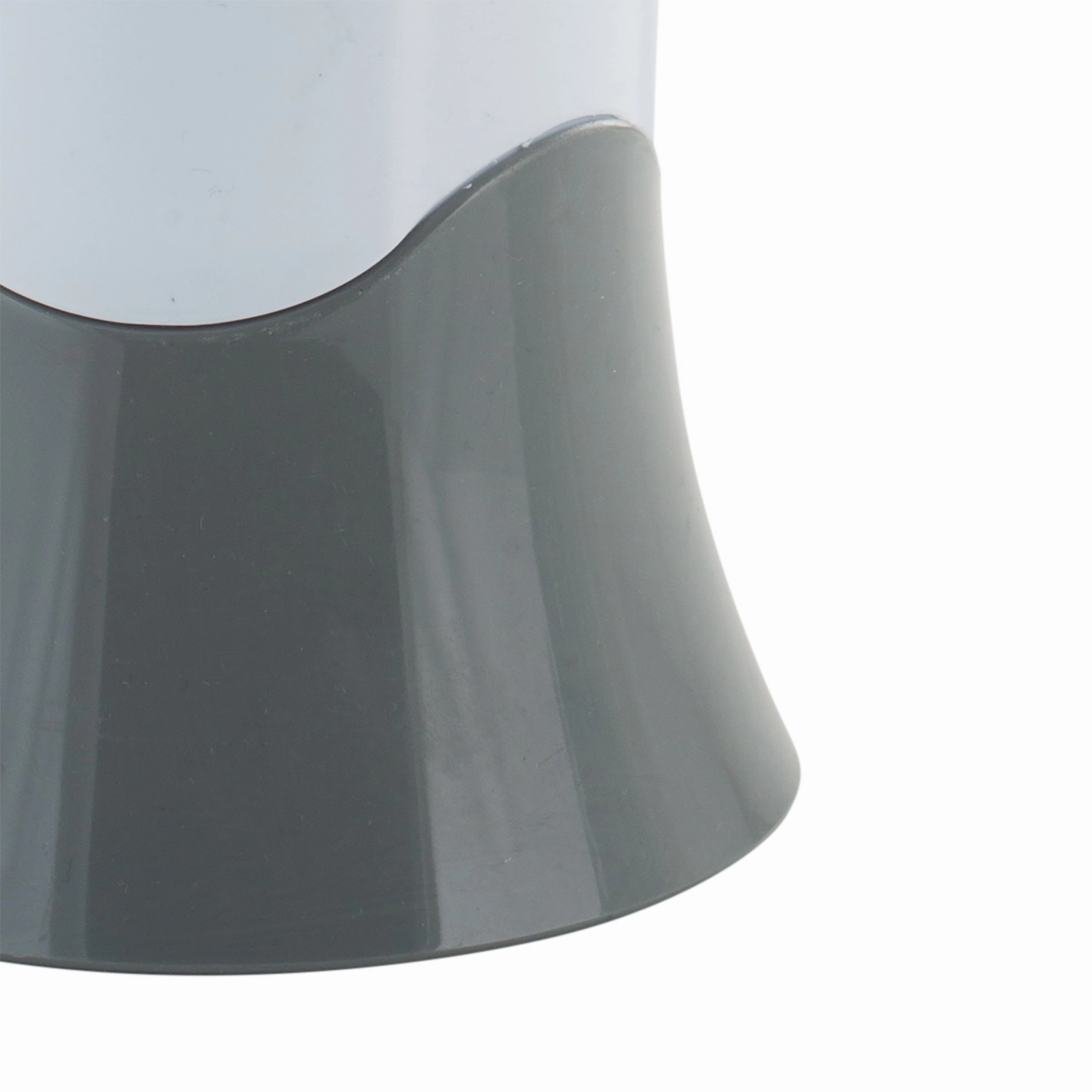 Bath Bliss Curve Design Toilet Brush and Holder - 4.45"x 4.45" x 14.76"