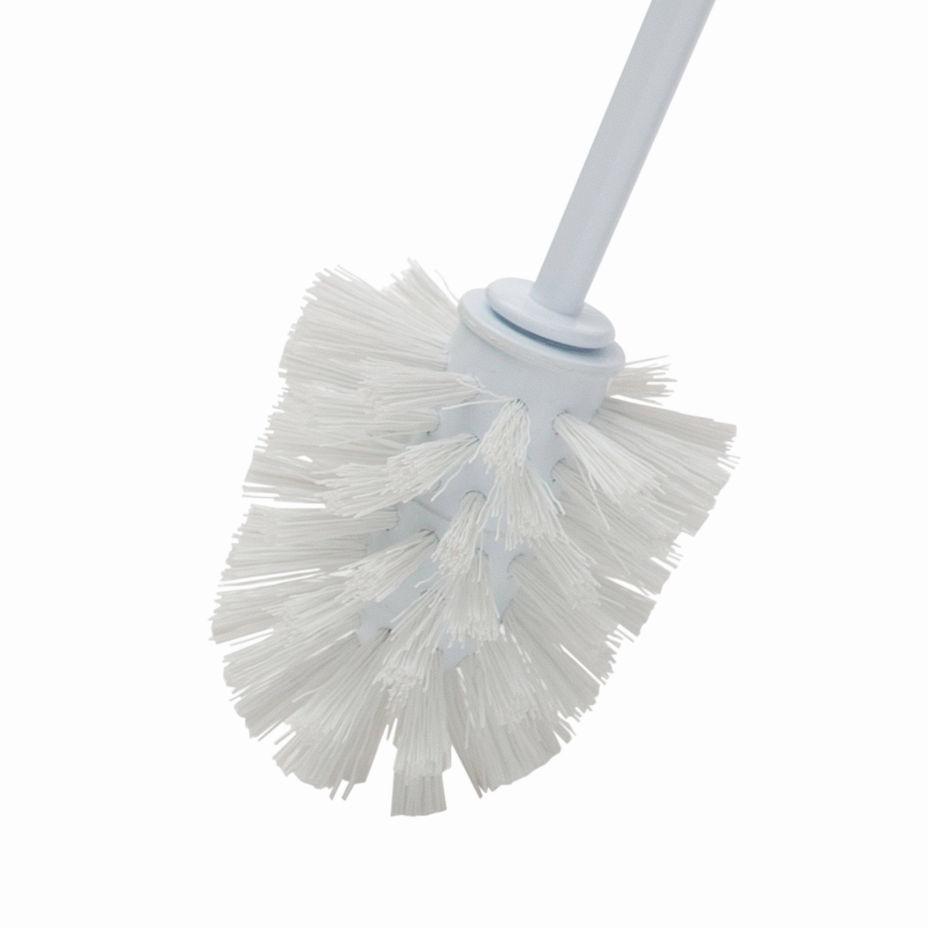 Bath Bliss Sailor Knot Toilet Brush in Matte Black - 4.5"x 4.5"x 15.55"
