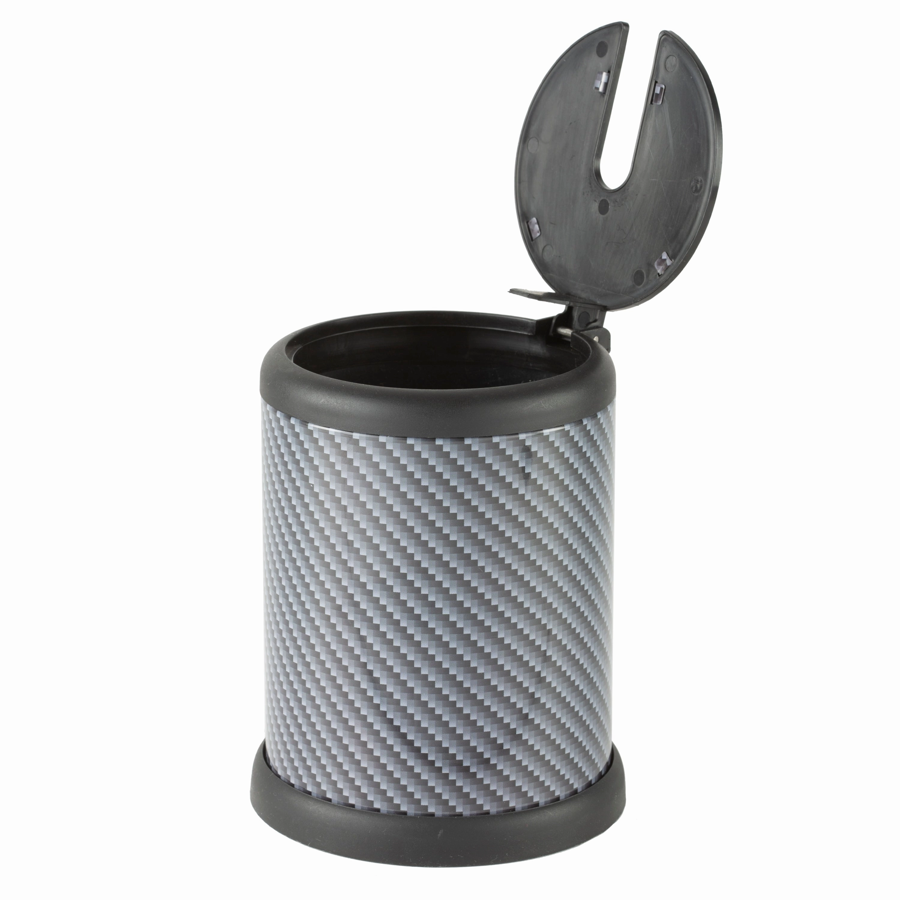 Bath Bliss Self Closing Lid Toilet Brush and Holder in Stainless Steel