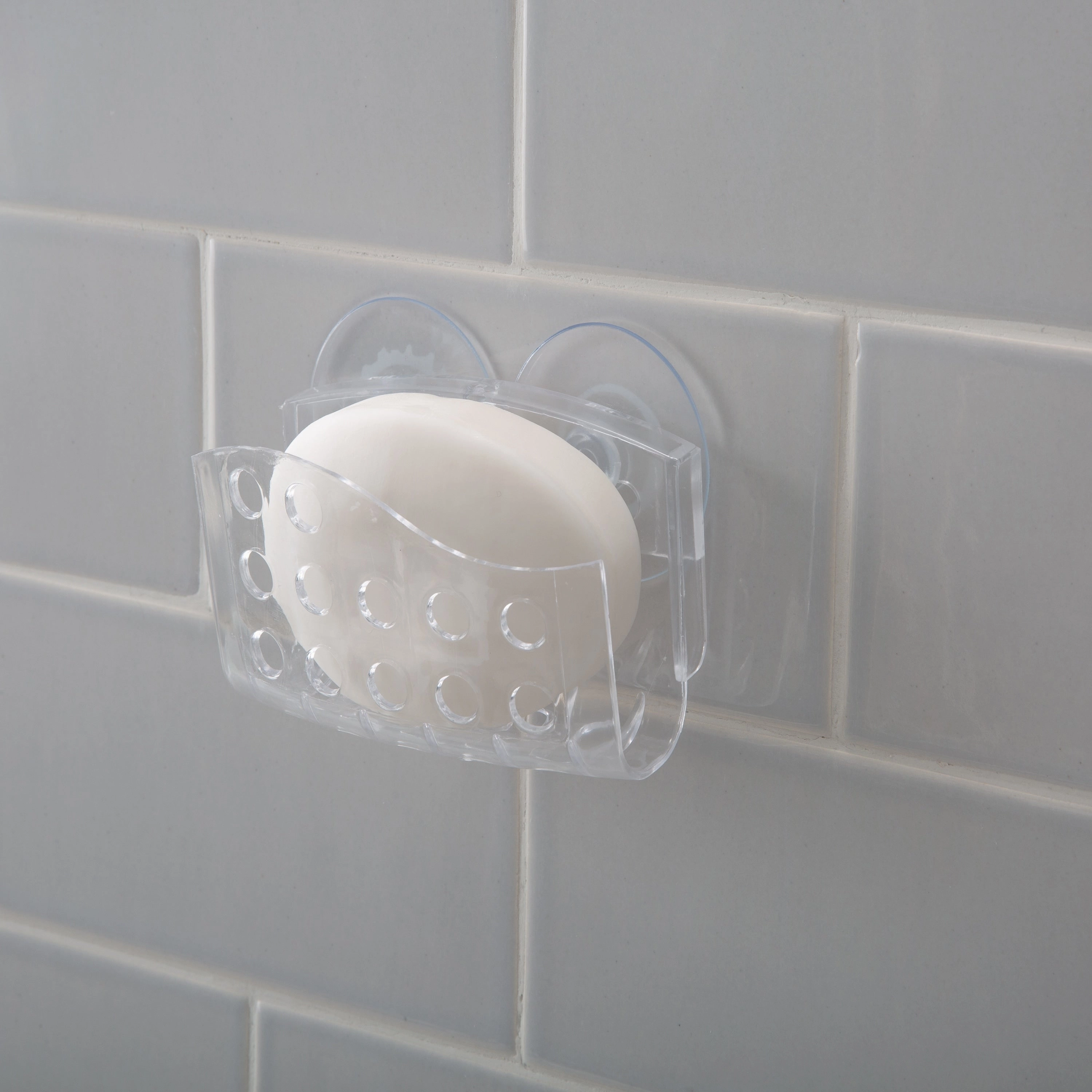 Bath Bliss Soap Holder - Clear - 5"x1"x3.75"