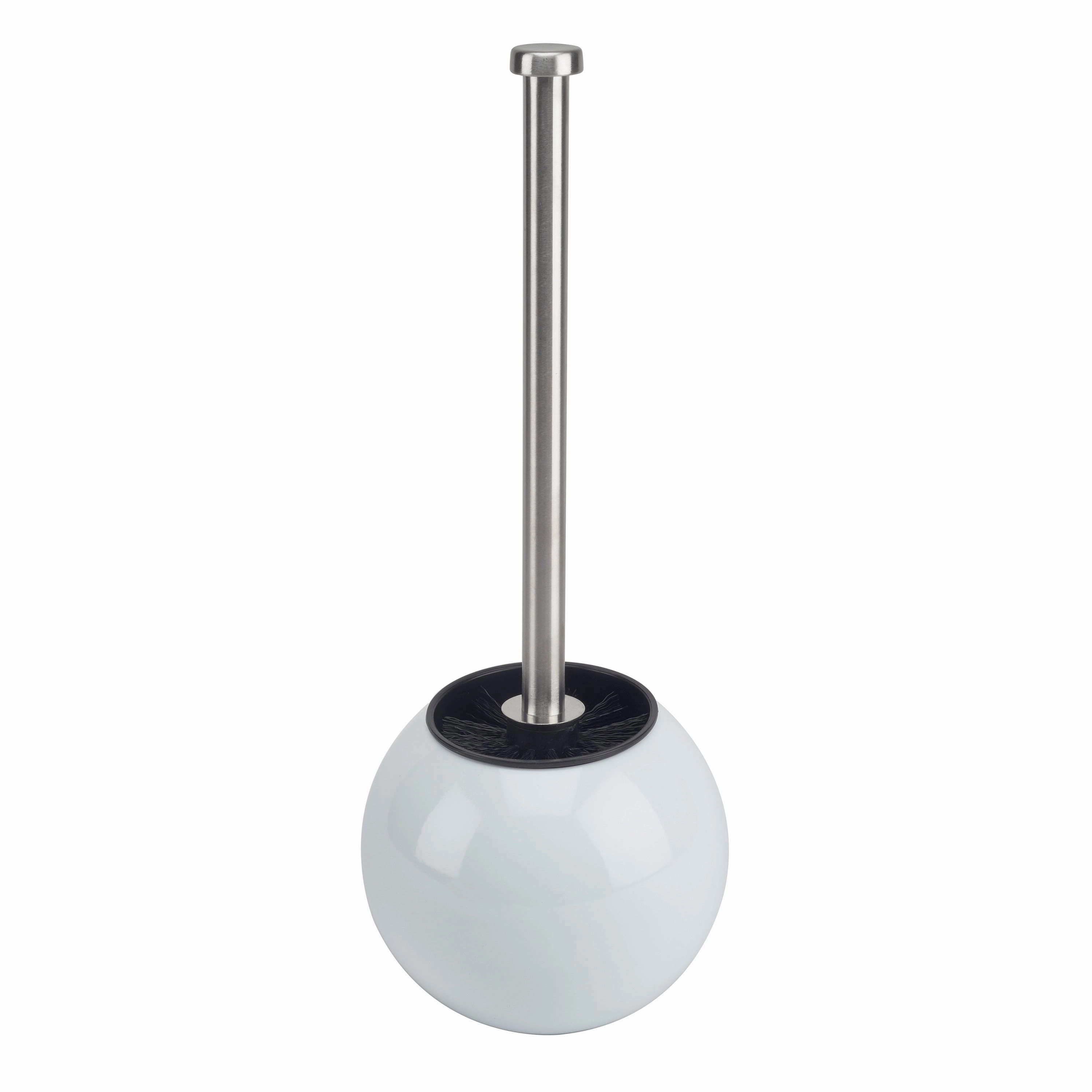 Bath Bliss Toilet Brush with Globe Design - 5.5" Rd x 14.5" Toilet Brush,Bathroom Cleaner