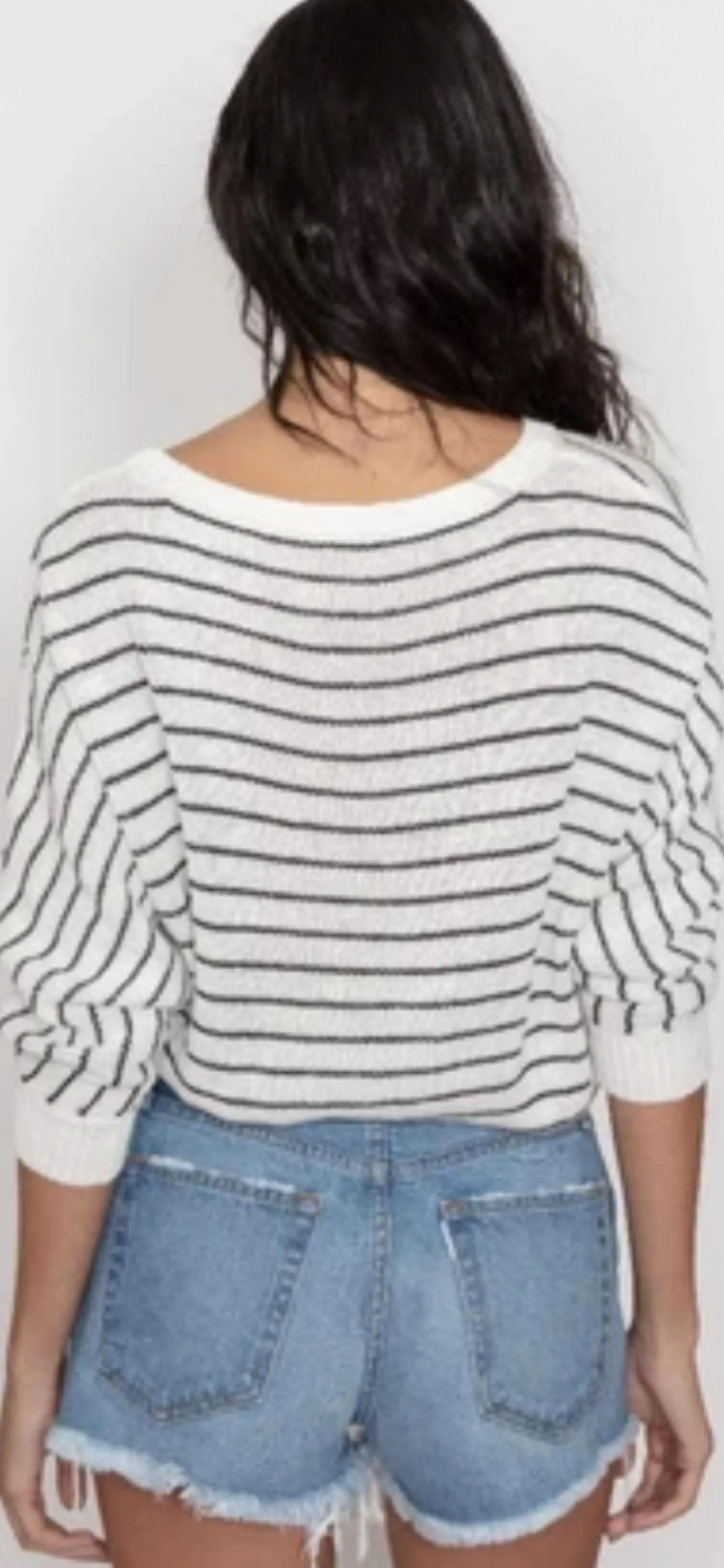 Beach Sweater In White