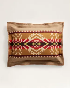 Beacon Rock Reversible Pillow Sham exotic cowhide rug, leather rug