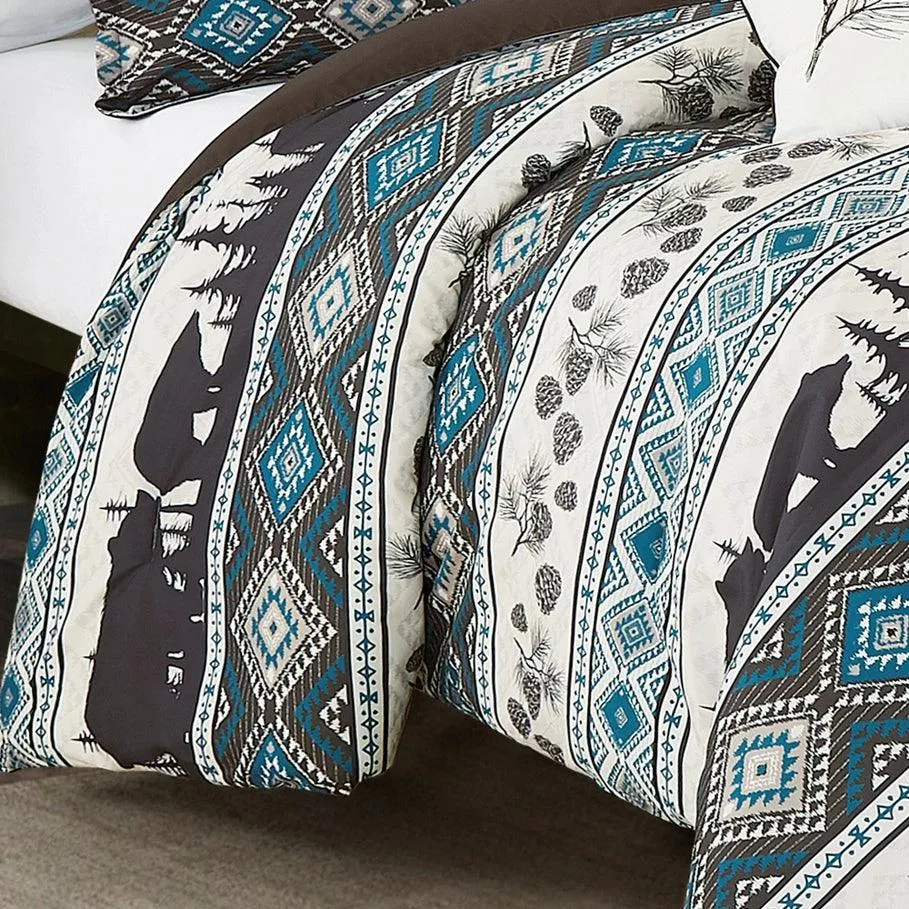 Bear Valley Southwestern Lodge Comforter Set