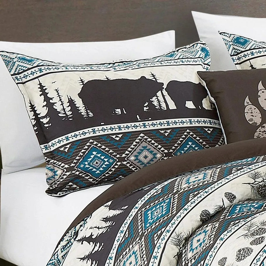 Bear Valley Southwestern Lodge Comforter Set