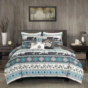 Bear Valley Southwestern Lodge Comforter Set bedding set, comforter set