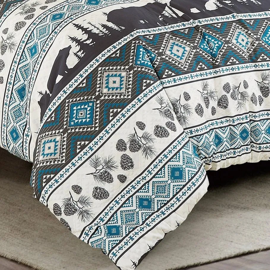 Bear Valley Southwestern Lodge Comforter Set