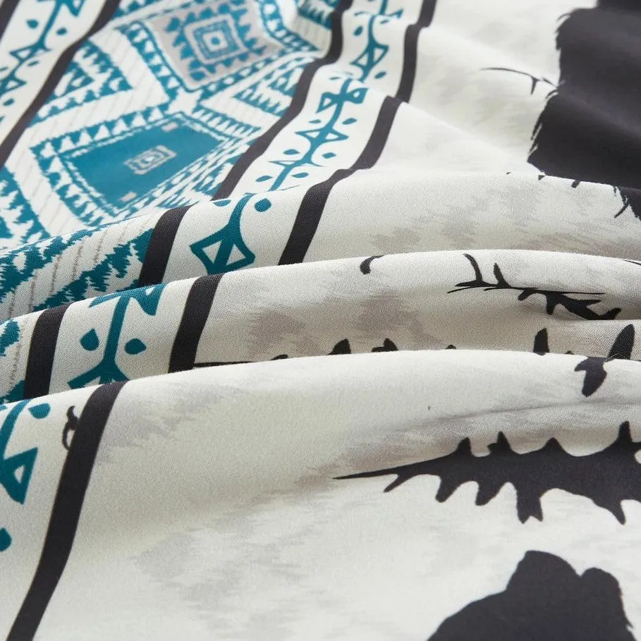 Bear Valley Southwestern Lodge Comforter Set